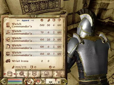 Imperial Watch Armor Back