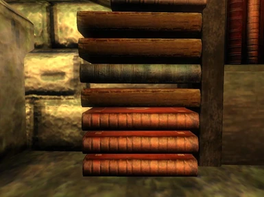 Stacked Book default action