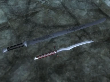 Sword of the Dark Moon and Shortsword of Blood