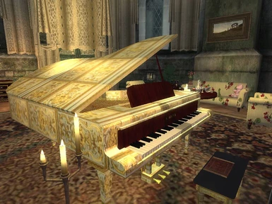 Piano makes beautiful music