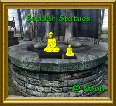 Buddah Statues at Noon