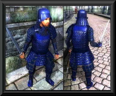 Ghogiels Samurai Armor - Blue