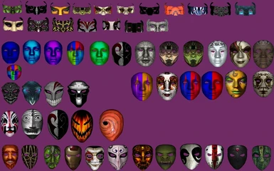 all the masks