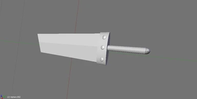 Sword in Blender 2