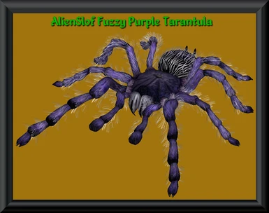 AlienSlof Fuzzy Purple