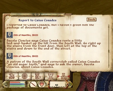 Report to Caius Cosades 3