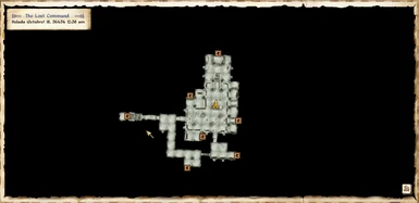 1st dungeon level map