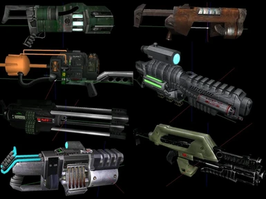 Weapons Models By Metrick