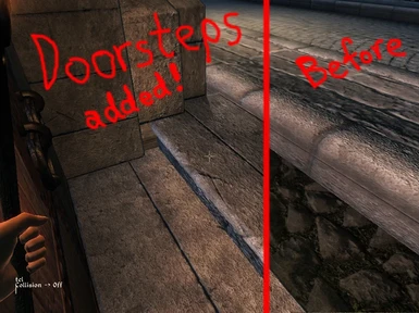 DOORSTEPS added to all the houses of the Imperial City