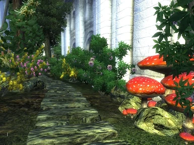 Elven Gardens - GIANT mushrooms as in Elven Forests