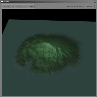 1xy Heightmap Editor 3D View