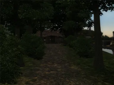 The house from the road