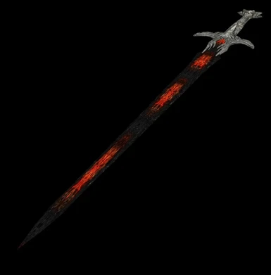 Ember and Silver Longsword