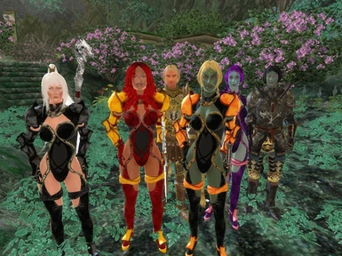 The Companion Crew in Ivy Armor