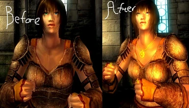 Iron Armour Before and After