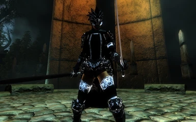Avalon Armor and Dual Wield Exalibur and Laevatain Blades