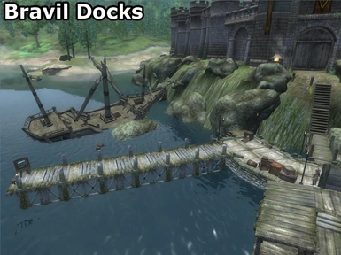Bravil Docks 04  - Shipwreck