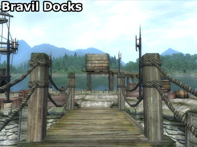 Bravil Docks 05 - Dock Entrance