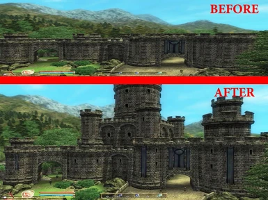 Castle Chorrol Comparison