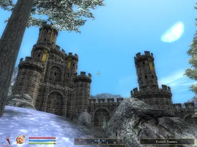 Castle Bruma Visible From Cyrodiil