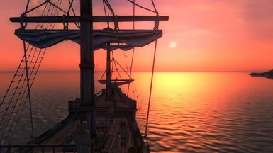 Sailing Into Sunset