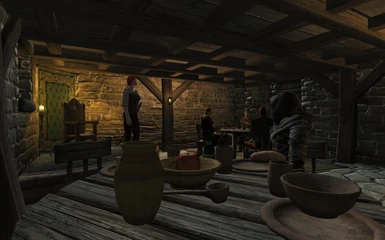 Having a break in the inn