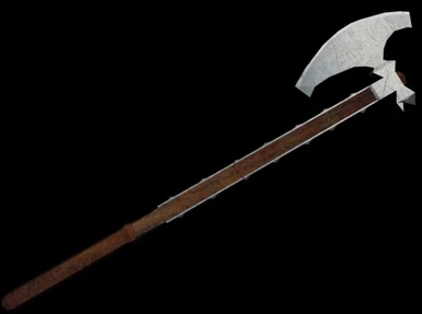 Two Handed Knight Axe