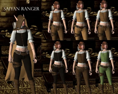 Saiyan Ranger Armor