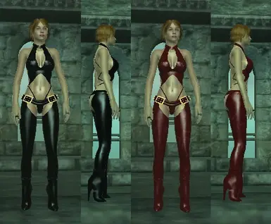 Black and Crimson