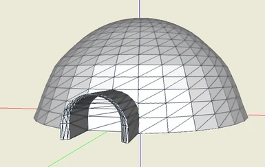 Dome hut large