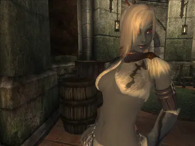 White no bra