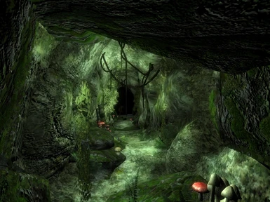 Moss Cave tileset
