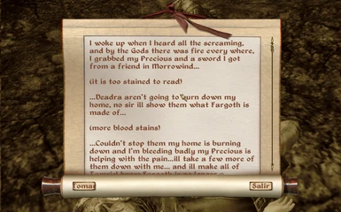 Morrowind Note Part 1
