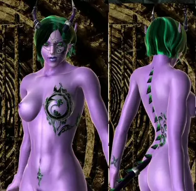 Dark Demon Hunter Female Body