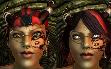 High DH Female Head