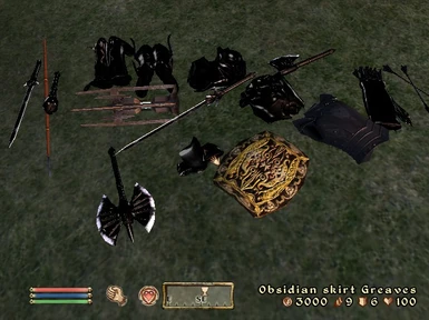 After a Long Quest for the obsidian items