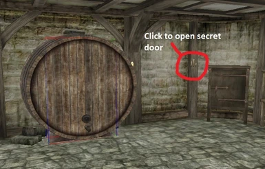 How to open secret door