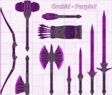 Orchid purple weapons