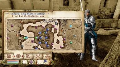 Quest Start Location on map