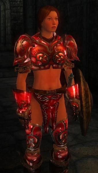 Aleanne Red Glass armor