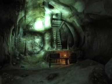 Foxlair Caverns Exit to Cheydinhal