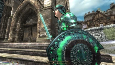 Only the textures for Glass Armor and Weapons were replaced in this picture