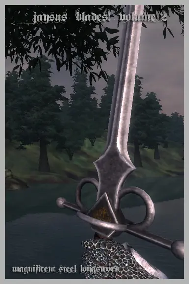 Magnificent Steel Longsword
