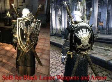 Black Luster Weapons and Armor