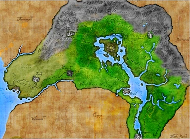 World Map of Cyrodiil