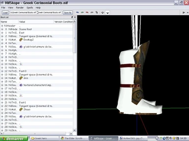 Greek Ceremonial Boots 2 - Bugged