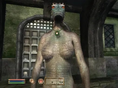 Dark Argonian Roberts Fem v12 Fix