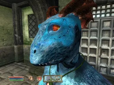 Aqua Argonian Face