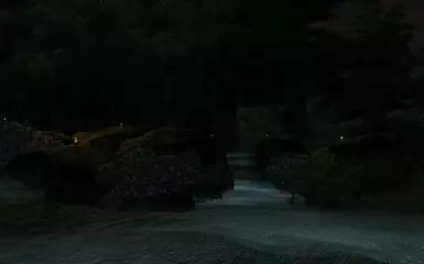 Nocturnal shrine exit