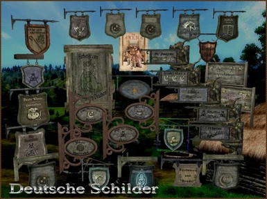 Deutsche Schilder